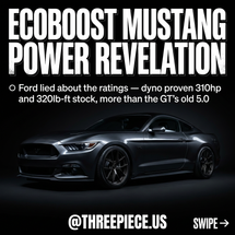 2016-2019 Mustang EcoBoost Manual: 310HP Turbo Reality Check