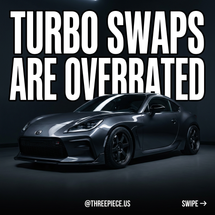 GR86/BRZ Turbo Swaps: Why 350HP Is Overkill for Street Driving