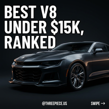Best V8 Car Under $15K: 3 Picks That Actually Last