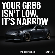 2022+ GR86 & BRZ Wheel Fitment: Offset and Width Guide