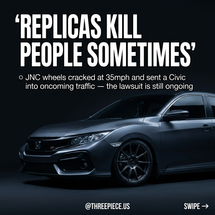 Replica Wheels vs Authentic: Why Cheap Wheels Kill People