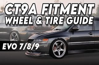 EVO 7/8/9 wheel & tire guide: the best CT9A fitment