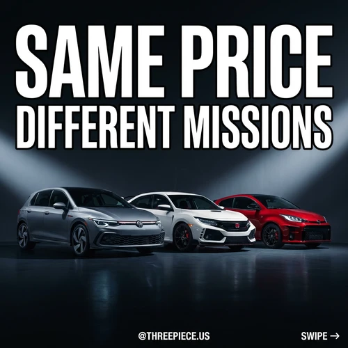 Golf R vs Civic Type R vs GR Corolla 2026: Hot Hatch Buying Guide