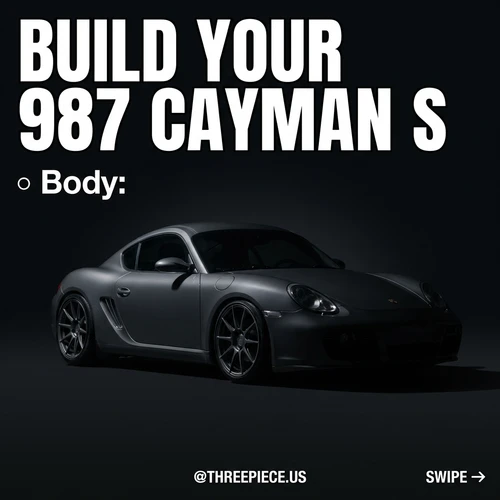 987 Cayman S Build Guide: Mod Order for the 3.4L 6MT
