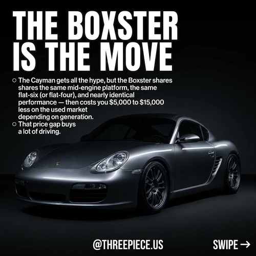 Porsche Boxster vs Cayman: Why the Boxster Is the Smarter Buy