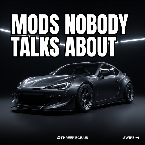 5 Underrated Mods That Actually Transform Your Car's Feel
