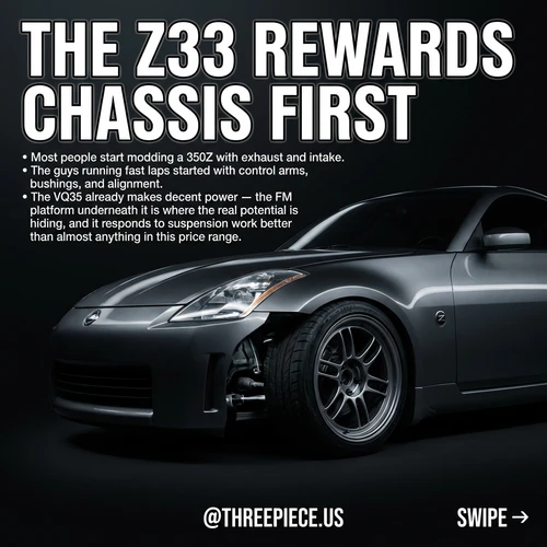 350Z Track Build Guide: Z33 Mod Order That Works
