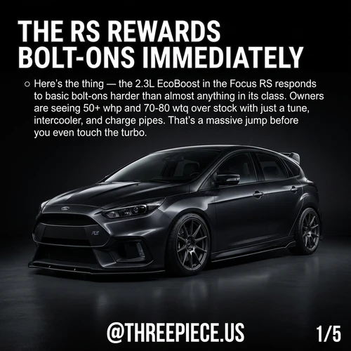 Ford Focus RS Mk3 Build Guide: 2.3L EcoBoost Mod Order