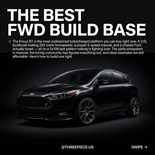 Ford Focus ST Mk3 Build Guide: 2.0L EcoBoost Mod Order