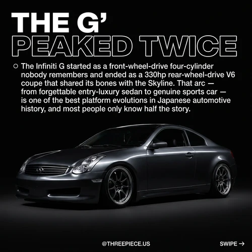 Infiniti G Series History: Every Generation Ranked