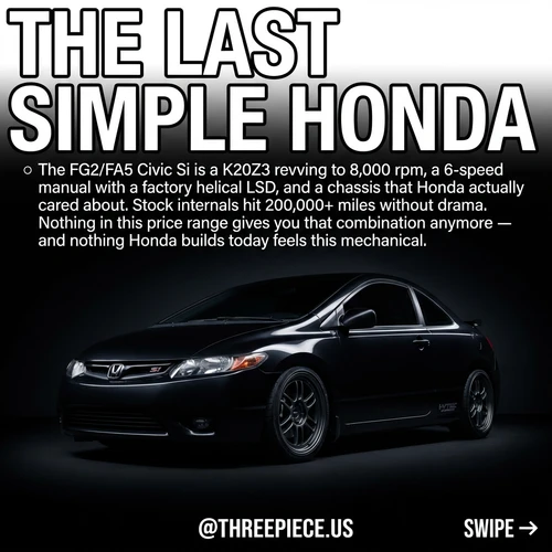 Honda Civic Si FG2/FA5 Buying Guide: K20Z3 Under $15K