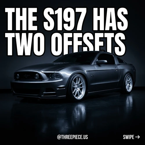 S197 Mustang Wheel Fitment: Best Offset, Stock vs Lowered