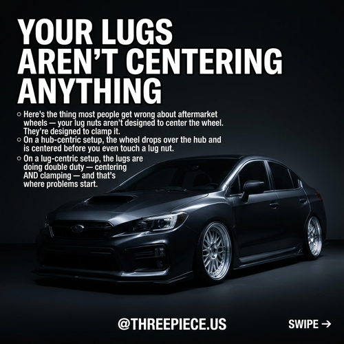 Hub-Centric vs Lug-Centric Wheels: What Actually Centers Your Wheel
