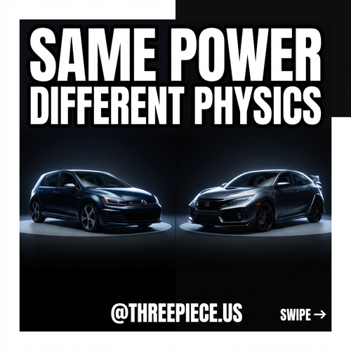 GTI Mk7 vs Civic Type R FK7: Track Battle After Coilovers & BBK