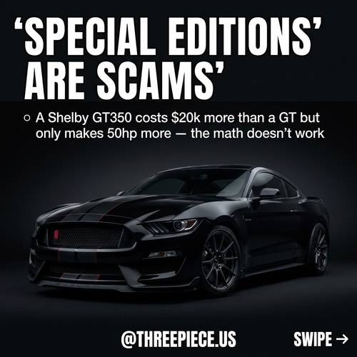 Special Edition Mustangs and Camaros: Marketing Scam or Worth It?