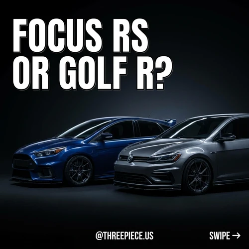 Focus RS vs Golf R: Which AWD Hot Hatch Should You Buy?