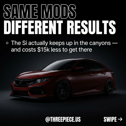 FK8 Type R vs FK7 Civic Si Canyon Battle: Which $3K Build Wins?