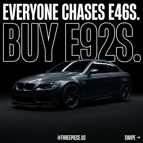 BMW E92 M3 vs E46 M3: Skip the Poster Car, Buy the S65 V8
