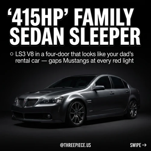 Pontiac G8 GXP Buying Guide: 415HP LS3 Sleeper Under $25K