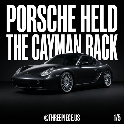 Porsche Cayman Generations Ranked: Why the 981 Is the Peak
