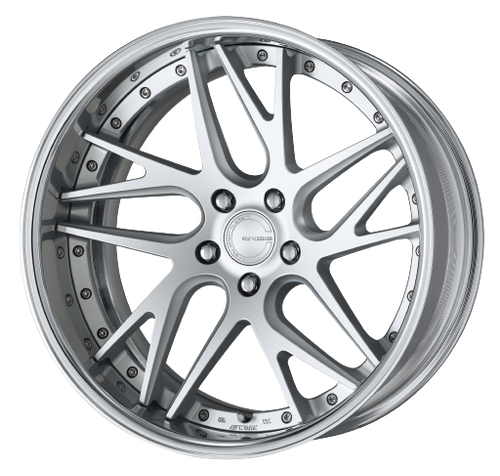 Work Gnosis Cvx 5x120.65 21x10.5+45 R Disk Matte Silver