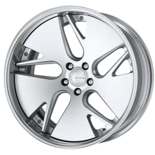 Work Gnosis Cvd 5x120.65 21x9.5+22 R Disk Matte Silver