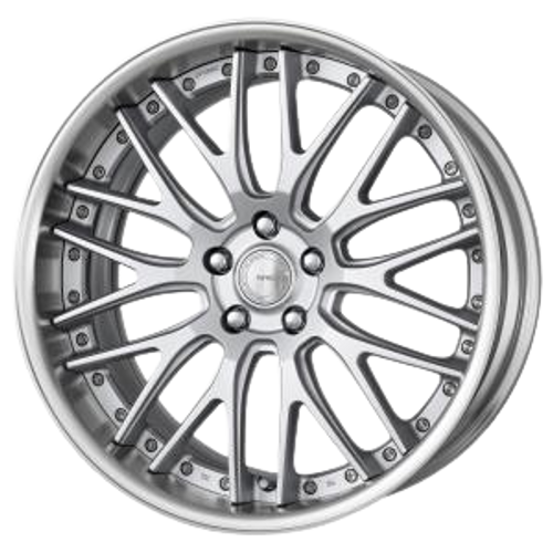 Work Gnosis Gr204 5x120 21x9+38 R Disk Matte Silver