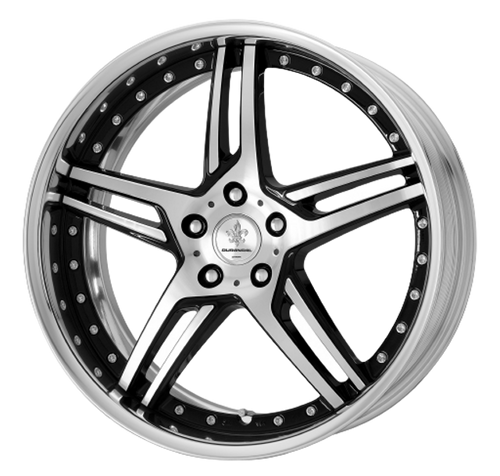 DURANDAL DD5.2 BLACK POLISHED 5x115 19X10.5 +84MM