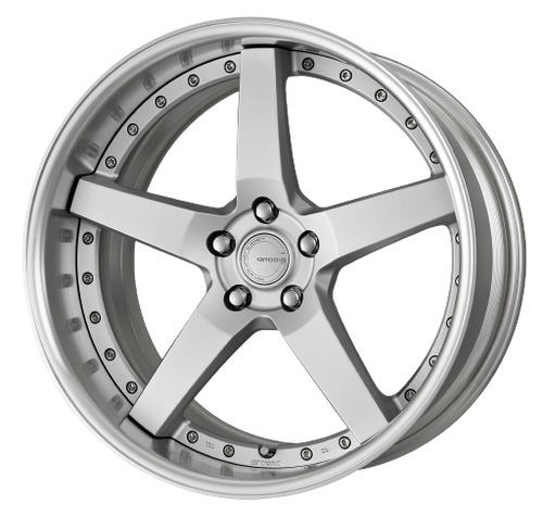 Work Gnosis Gr203 5x120 21x9+0 R Disk Matte Silver