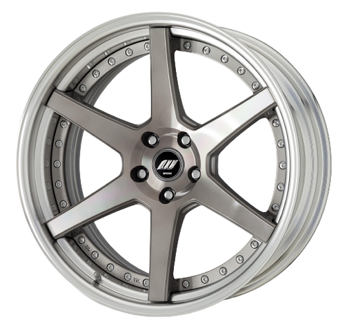 Work Zeast St1 5x120 21x10+45 R Disk Transparent Grey Polish