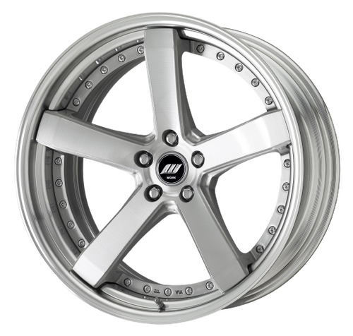 Work Zeast St2 5x120.65 21x8.5+38 A Disk Transparent Grey Polish