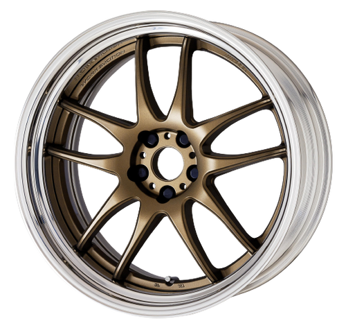 Work Cr 2P 5x114.3 19x10.0 +22 Matte Bronze