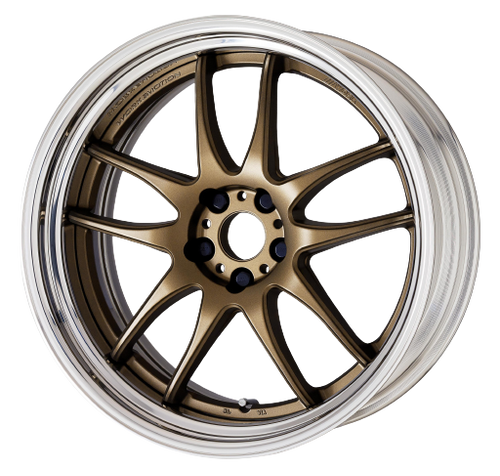 Work Cr 2P 5x114.3 19x11.0 +38 Matte Bronze