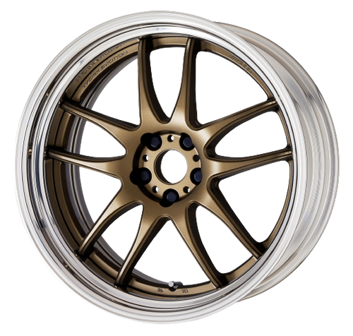 Work Cr 2P 5x115 19x9.5 +0 Matte Bronze