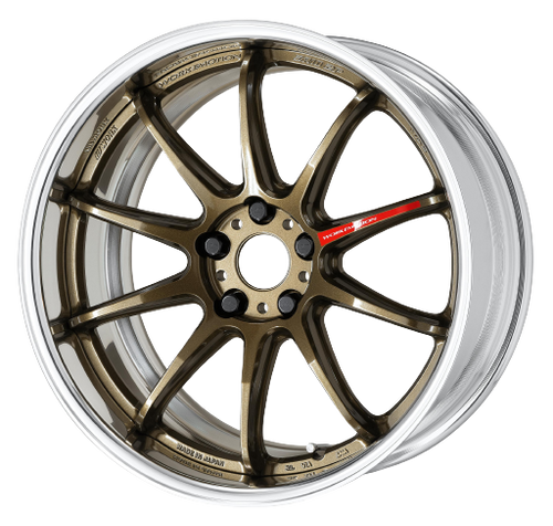 Work Zr10 2P 5x115 20x8.5 +45 Matte Bronze