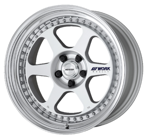 Work Meister L1 3P 5x120.65 19x13-12 O Disk Matte Silver