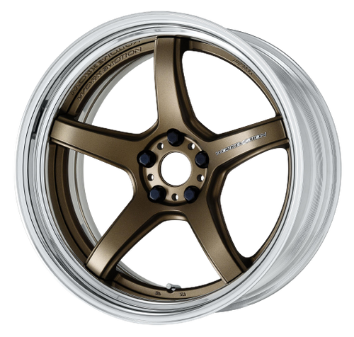 Work T5R 2P 5x112 18x9.5 +0 Matte Bronze