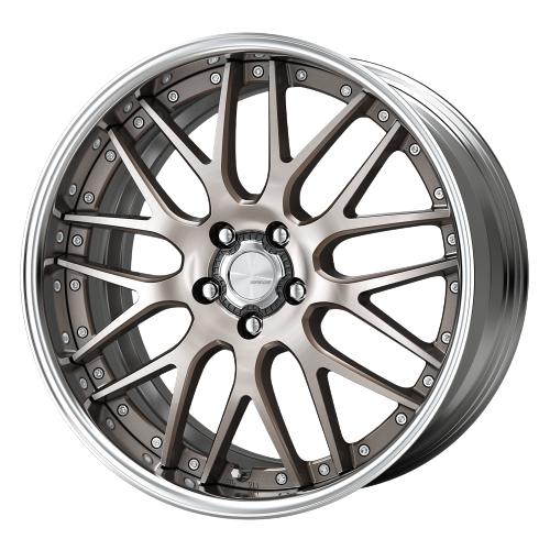 Work Lanvec Lm1 5x114.3 21x12.5+22 O Disk Trans Gray Polish