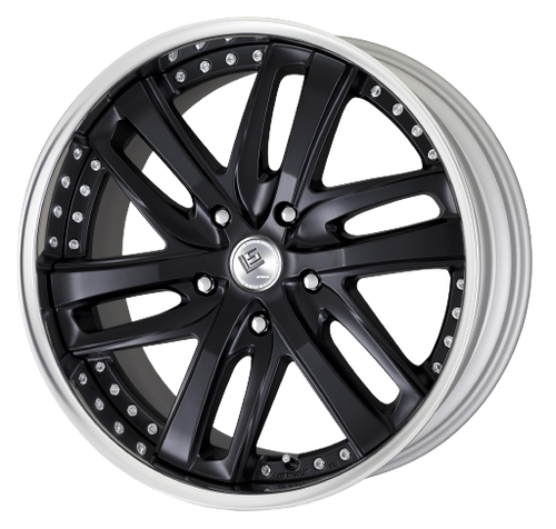 Work Ls Brightring Suv 5x150 22x10.5+59 O Disk Matte Black