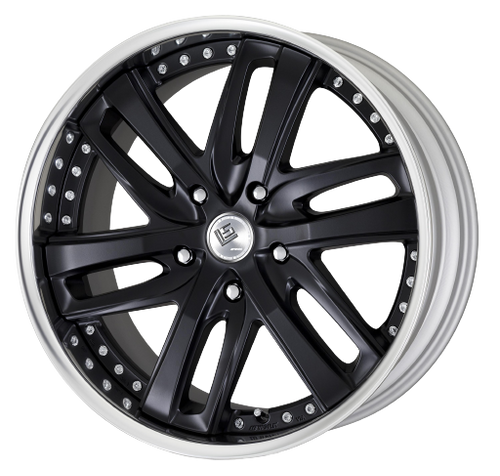 Work Ls Brightring Suv 6x139.7 22x9+14 O Disk Matte Black