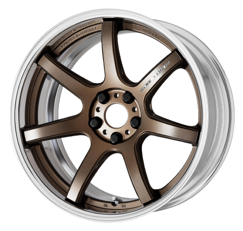 Work T7r 2P 5x112 20x10.5 +12 Matte Bronze