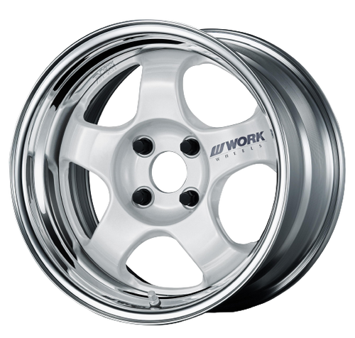 Work Meister S1 2P 5x120.65 15x5.5+12 A Disk White