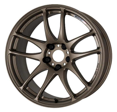 Work Emotion Cr Kiwami 5x100 17x9 +17 Matte Bronze