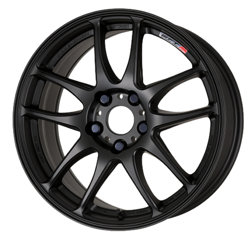 Work Emotion Cr Kiwami 5x100 17x9 +38 Matte Black