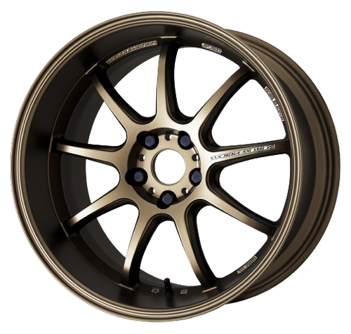 Work Emotion D9r 5x100 19x9.5 +38 Matte Bronze