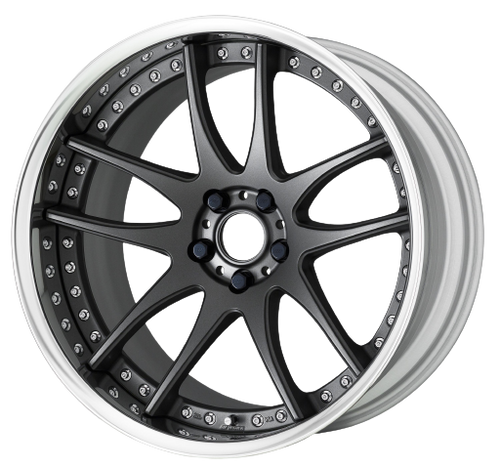 Work Emotion Cr 3P 5x112 21x11.5+6 L Disk Matte Gunmetal