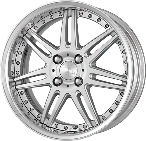 Work Rizaltado Spoke 2 4x100 16x8.5+45 A Disk Matte Silver