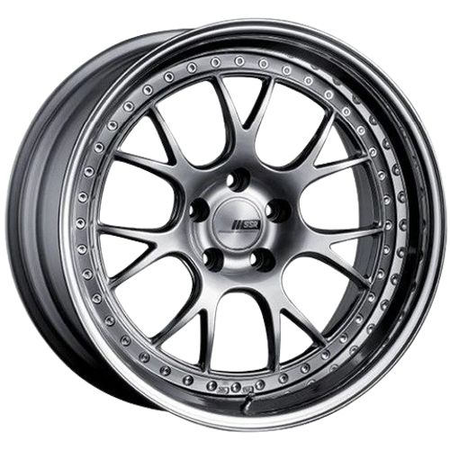 SSR Professor MS3 5x120.65 19X9+16 MD Disk Titan Silver