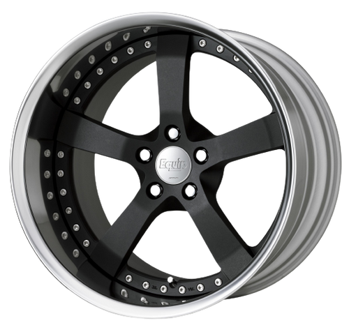 Work Equip E05 5x114.3 19x9+8 a disk Black Anodized