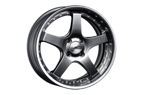 SSR Professor SP4R 5x130 17X9.5+22 MD Disk Titan Silver